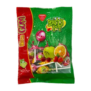 Al-Seedawi Happy Pop Lollipop with Gum Bag, 10x11g