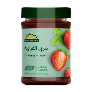 Natureland Organic Strawberry Jam, 200g