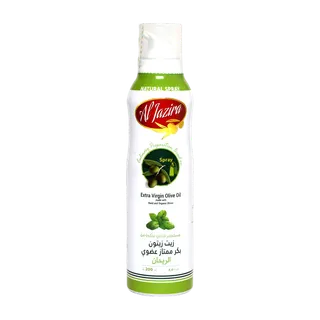 Al Jazira Organic Extra Virgin Olive Oil Spray with Basil, 200ml