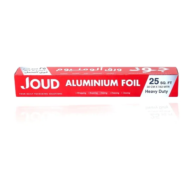 Joud Aluminum Foil 30cm x 7.62m 25 sq