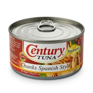 Century Tuna Premium Red Chunks Spanish Style, 184g