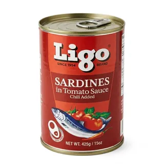 Ligo Sardines In Chili Tomato Sauce, 425g