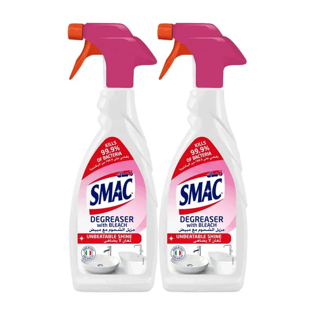Smac Degreaser with Bleach 2x650ml
