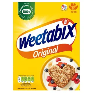 Weetabix Original Wholegrain Wheat Cereal, 430g