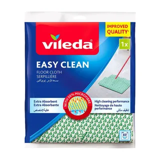 Vileda Easy Clean Microfiber Floor Cloth, 1 Piece