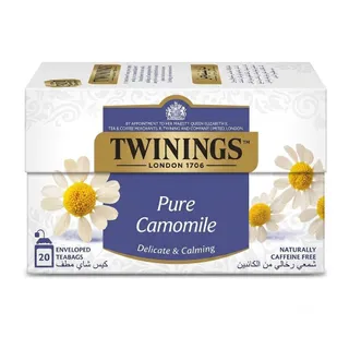 Twinings Pure Camomile Tea Bags, 20 Tea Bags