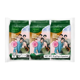 Bibigo Barbeque Crispy Seaweed Snacks, 15g