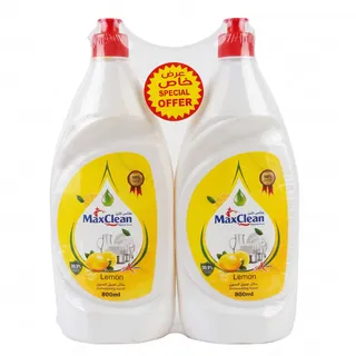 ماكس كلين سائل غسيل الأطباق, 3x800ml