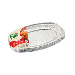 Fun Aluminum Platter Oval 43 X 28.6Cm 5 Pieces