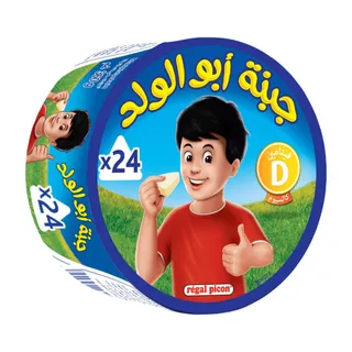 ريجال بيكون جبنة كريم مثلثة (24 حصة)، 360g