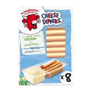 La Vache Qui Rit Dip & Crunch Cheese & Breadstick Snack, 8 Pieces, 280g