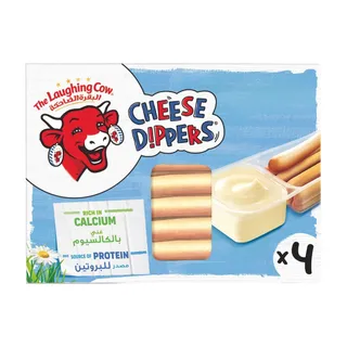 La Vache Qui Rit Dip & Crunch Cheese & Breadstick Snack 140g