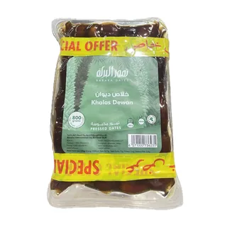 Baraka Khalas Dewan Pressed Dates, 2x800g