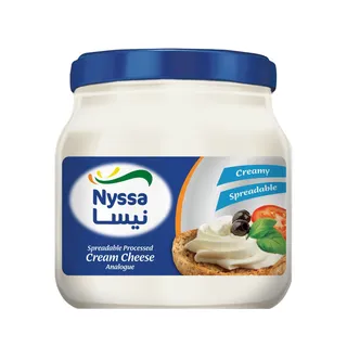 نيسا جبنة كريمية معالجة برطمان زجاج، 500g