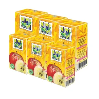 Awal Apple Juice 125 ml x 6 pcs