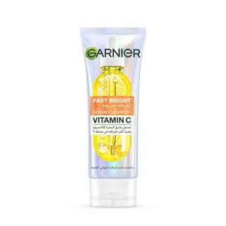 Garnier Skinactive Fast Bright Vitamin C Serum Cleanser, 100ml