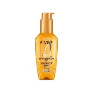 L’Oréal Elvive Extraordinary Hair Oil Treatment, Non-Sticky Serum For Dry Hair, 100ml