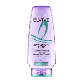 L'Oreal Elvive Hyaluron Pure Rehydrating Conditioner for Oily Hair, 200ml