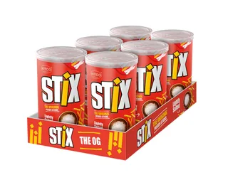 Kitco Stix Lightly Salted Potato Sticks, 6x40g