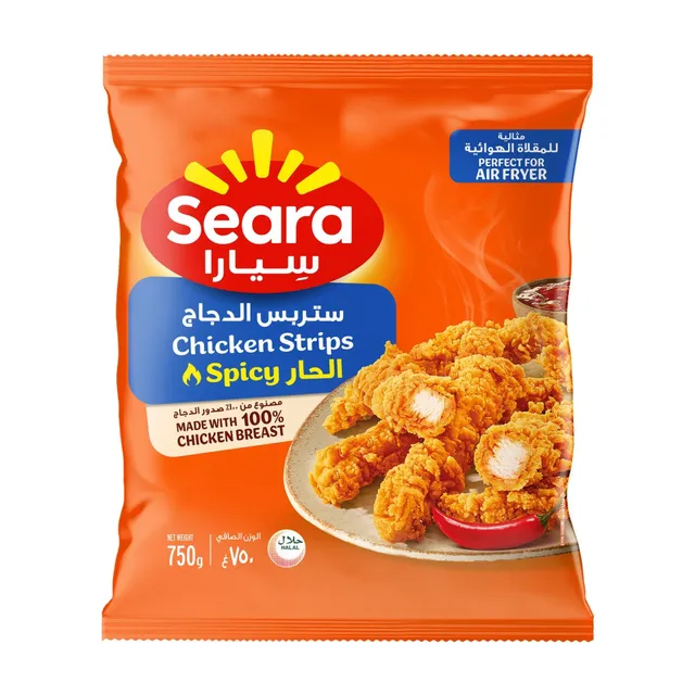 Seara Spicy Chicken Strips, 2x750g