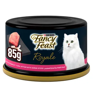 Purina Fancy Feast Royale White meat Tuna Affair with Surimi Sticks, 85g