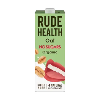 Rude Health Organic No Sugars Oat Drink, 1L