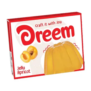 Dreem Jelly Powder Apricot 85g