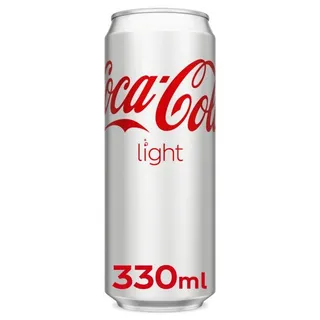 Coca-Cola Light Carbonated Soft Drink Can, 330ml