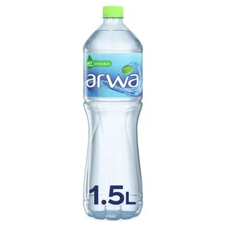 أروا ماء شرب ساكن معبأ بتر، 1.5لتر