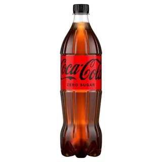 Coca Cola Zero Calories Carbonated Soft Drink, 1L
