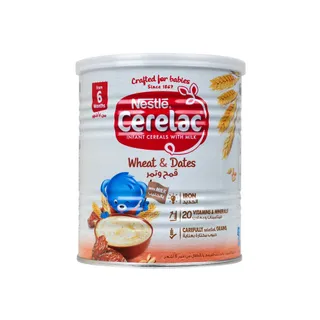 Nestle Cerelac Baby Cereal with Wheat & Dates (6+ Months), 400g