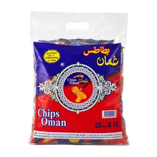 عمان شيبس، 25x15g