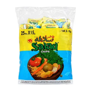 شيبس بطاطس سلطة, 25×15جم