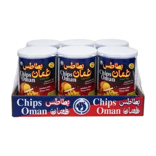 عمان شيبس شطة، 6x37g