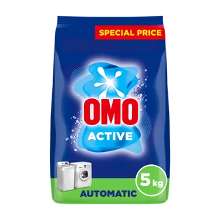 Omo Active Automatic Laundry Detergent Powder, 5kg