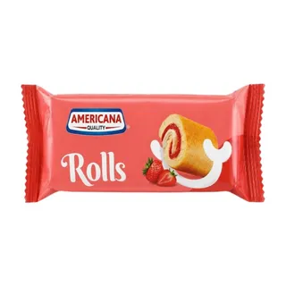 Americana Strawberry Single Roll, 20g