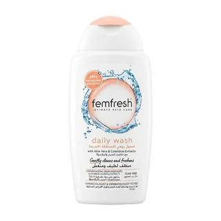 Femfresh Hypoallergenic pH Balanced Intimate Wash with Aloe Vera, 250ml