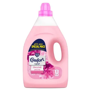 Comfort Flora Soft Pink Fabric Softener, 3.9L