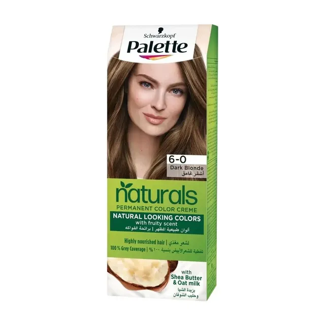Palette Permanent Naturals Color Cream - 6.0 Dark Blond