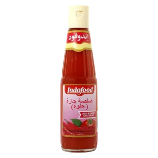 Indofood Hot & Sweet Chili Sauce, 140ml