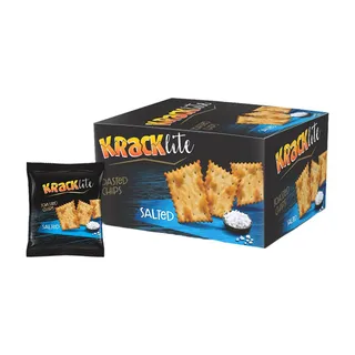 Kracklite Salted Toasted Chips, 12x26g