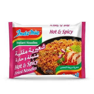 Indomie Hot & Spicy Fried Noodles Pedas, 80g