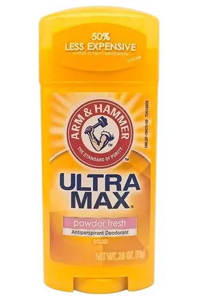 Arm & Hammer Ultra Max Powder Fresh Antiperspirant Deodorant, 73g