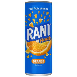Rani Float Orange Fruit Flavor with Real Fruit Pieces Juice, 240ml