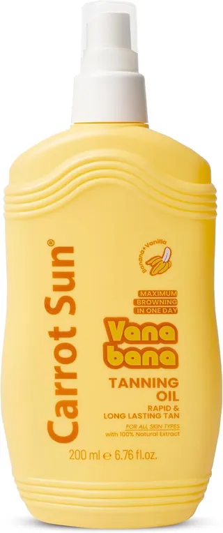 Carrot Sun Vanabana Tanning Oil, 200ml