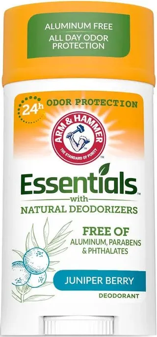 Arm & Hammer Essentials Deodorant Stick with Juniper Berry, 71g