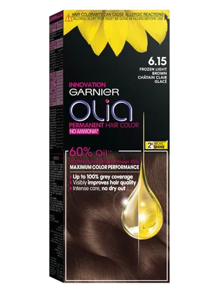 Garnier Hair Dye Olia 6.15 Frozen Light Brown
