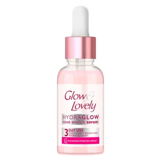 Glow & Lovely Hydraglow Rose Enrich Face Serum, 30g