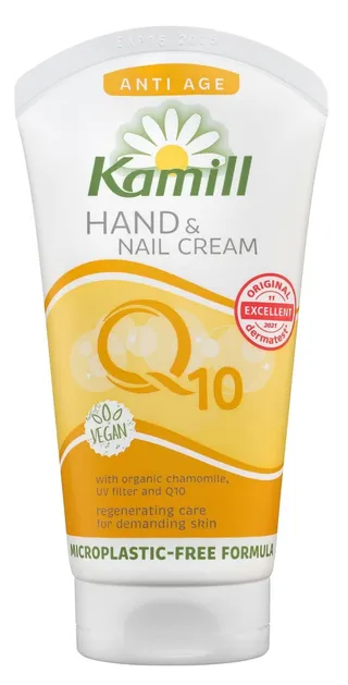 كاميل كريم يدين وأظافر مضاد للشيخوخة ومجدد بالبابونج العضوي وفلتر UV وQ10، 75ml