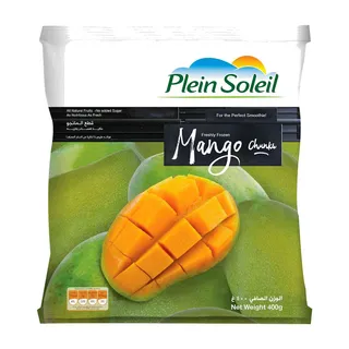 Plein Soleil Frozen Mango Chunks, 400g